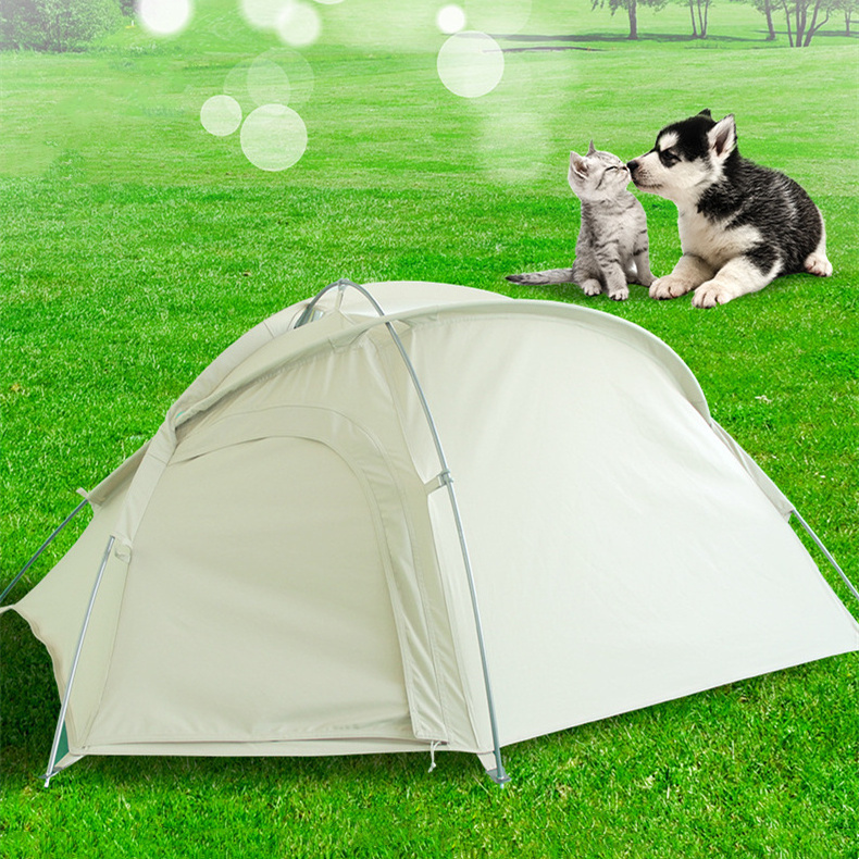 JWS-119 Outdoor warm pet dog tent bed cat tent house portable camping pet bed tent