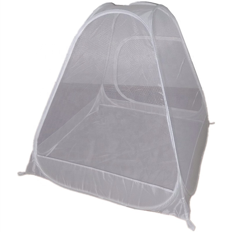 JWS-011B Cheap white pop up personal mosquito net one touch tents canopy