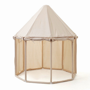 JWS-113B Customized indoor kids toy yurt tents baby castle tent play house octagonal kids party tent