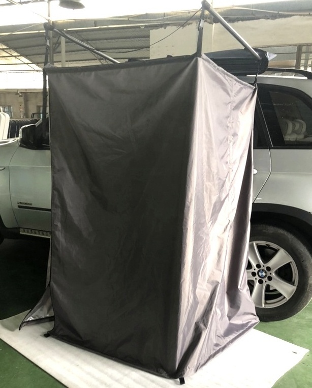 JWY-010 High quality 4x4 off-road car side awning shower tent portable outdoor bath camping changing room