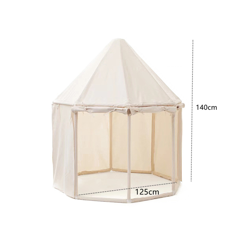 JWS-113B Customized indoor kids toy yurt tents baby castle tent play house octagonal kids party tent