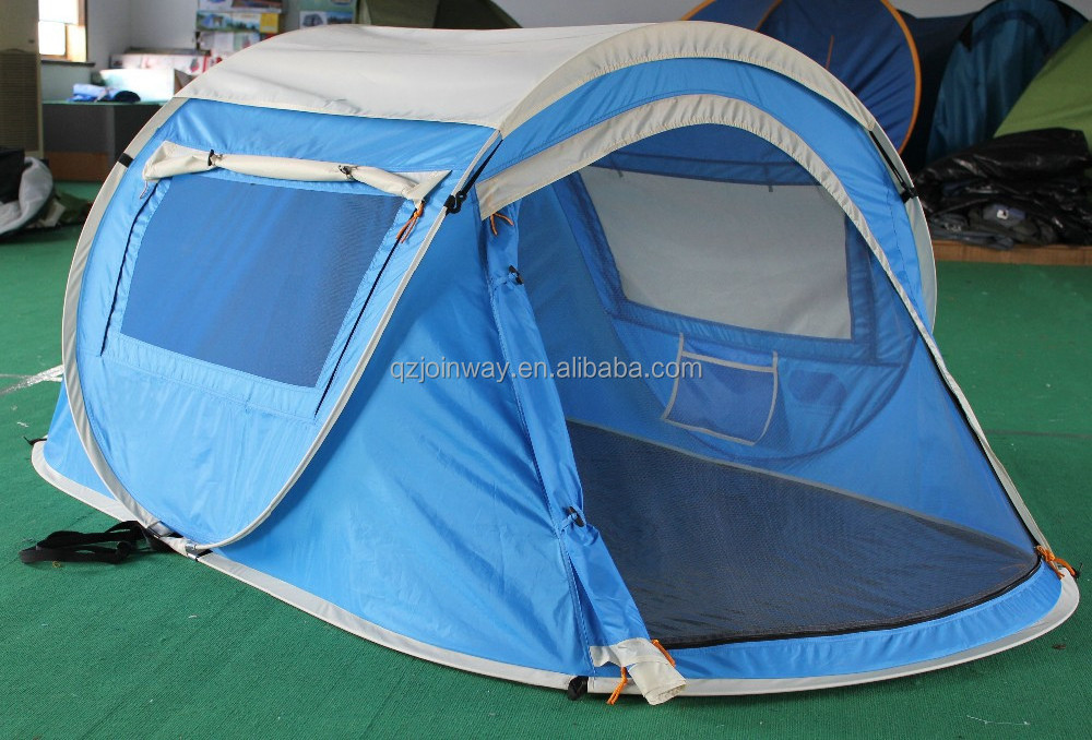 JWF-002 Blue outdoor easy folding pop up mosquito net tent wholesale