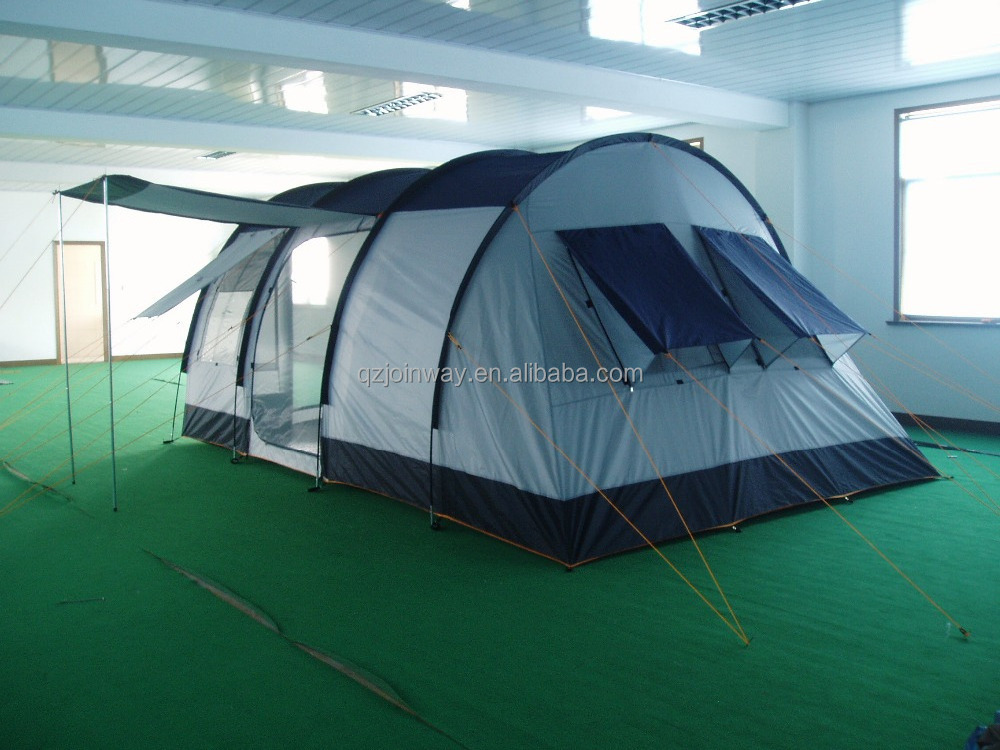 JWF-009 OEM outdoor camping big family tunnel tent heavy duty fight flood relief tents