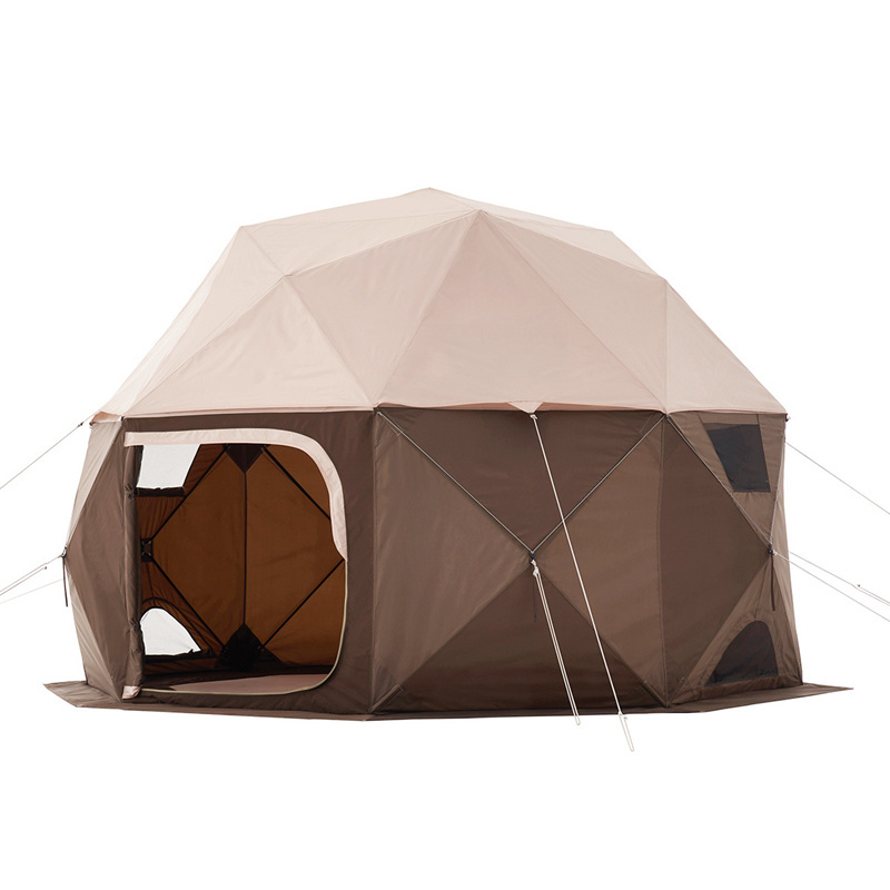 JWF-225 Customized automatic half ball tent outdoor camping winter igloo tent fishing dome tent