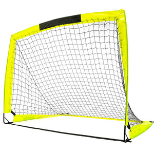 JWS-105 Customized  Kids Pop Up Portable Soccer Goal Training Football Net for Garden Outdoor