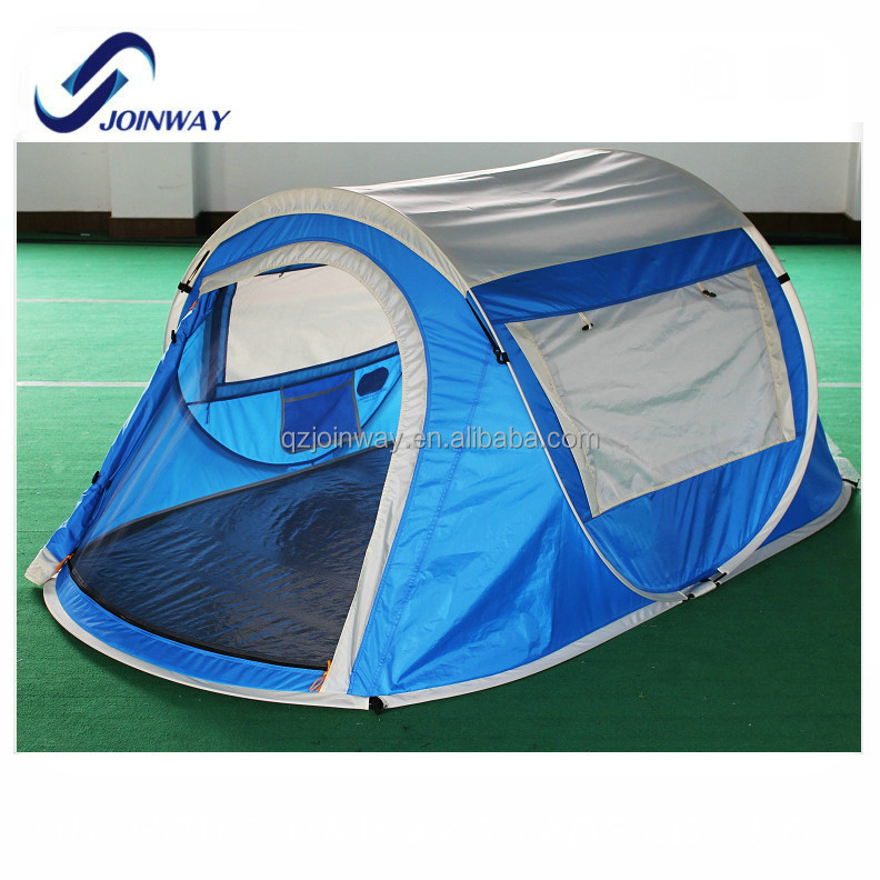 JWF-002 Blue outdoor easy folding pop up mosquito net tent wholesale