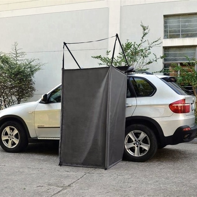 JWY-010 High quality 4x4 off-road car side awning shower tent portable outdoor bath camping changing room