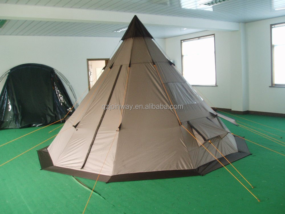 JWF-042 Hot sale outdoor Indian camping adult teepee bell tent waterproof