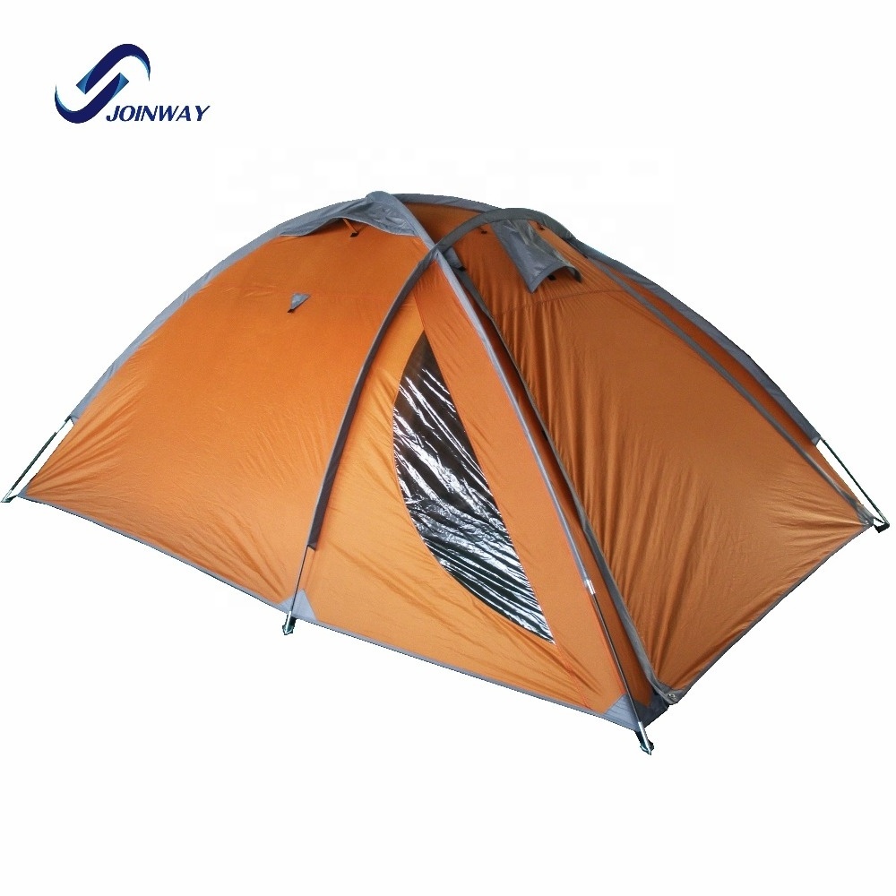 JWJ-024 Best design waterproof tourist tents 4 persons outdoor camping pod tent