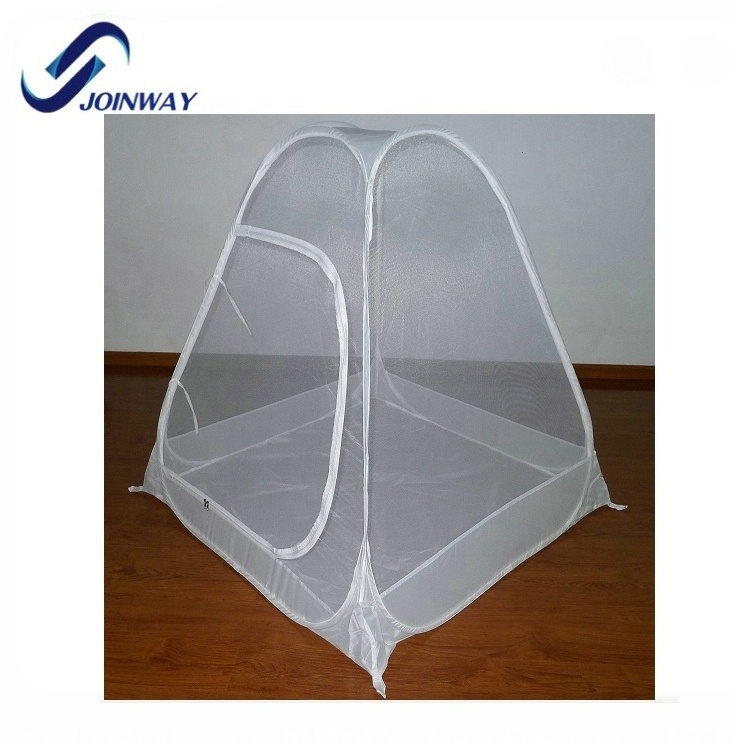 JWS-011B Cheap white pop up personal mosquito net one touch tents canopy