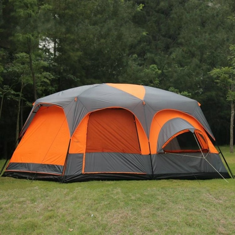 JWF-137 Wholesale camping outdoor 5-8 persons luxury waterproof large family tent