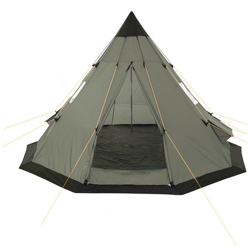 JWF-042 Hot sale outdoor Indian camping adult teepee bell tent waterproof