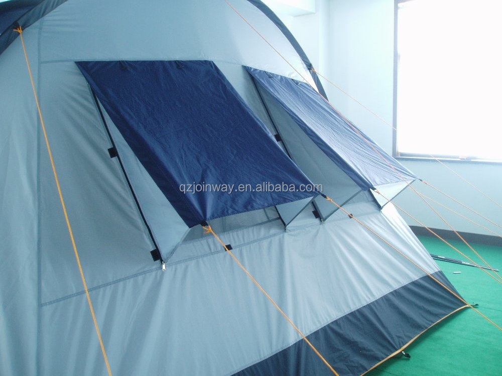 JWF-009 OEM outdoor camping big family tunnel tent heavy duty fight flood relief tents