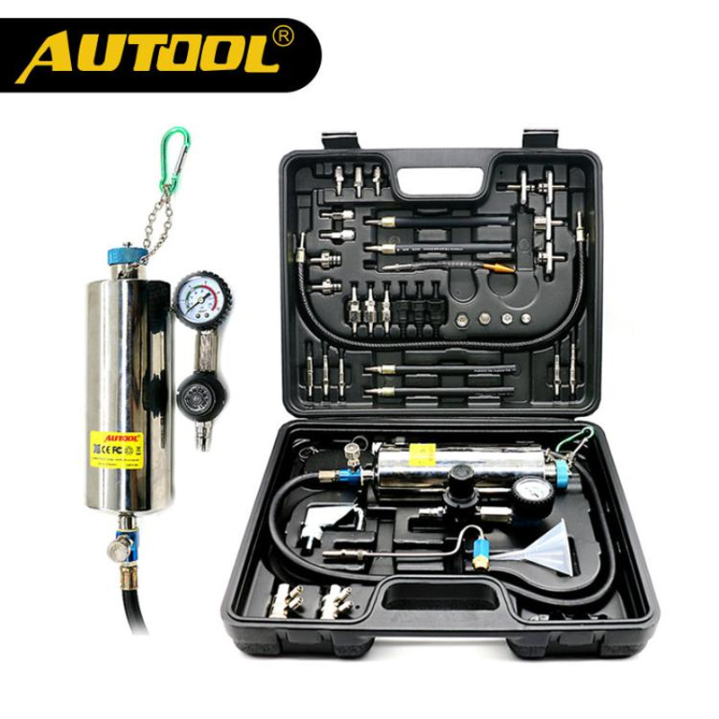 AUTOOL Factory C100 Automotive Fuel Injector Cleaner tool kit Car Fuel Injector Cleaning Tools portable car wash kits