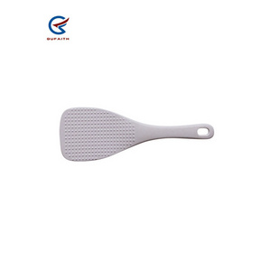 Eco Friend Degradable Cutlery Melamine Bamboo fiber kitchen ware flat spoon rice scoop paddle