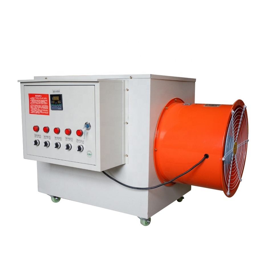 Electricity air heater coil Fan heaters air duct heaters for Factory,warehouse,poultry house,greenhouse etc