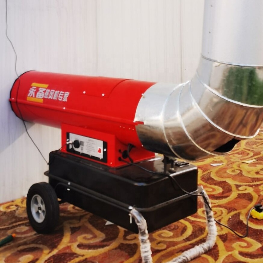 Industrial kerosene/diesel air Heater for Livestock Breeding Greenhouse Heating And Drying Hot Air gun 220v 30KW 50kw