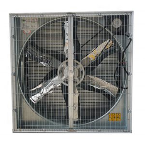 Industrial Ventilation Exhaust Fan with Cooling Pad for Greenhouse and Poultry Farming CE certification