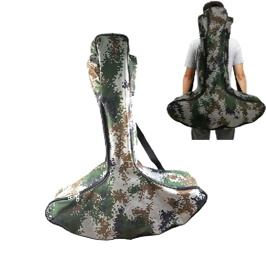 T-Shape Crossbow Storage Bag Camouflage Adjustable Oxford Cloth Crossbow Bag Case for Archery Equipment