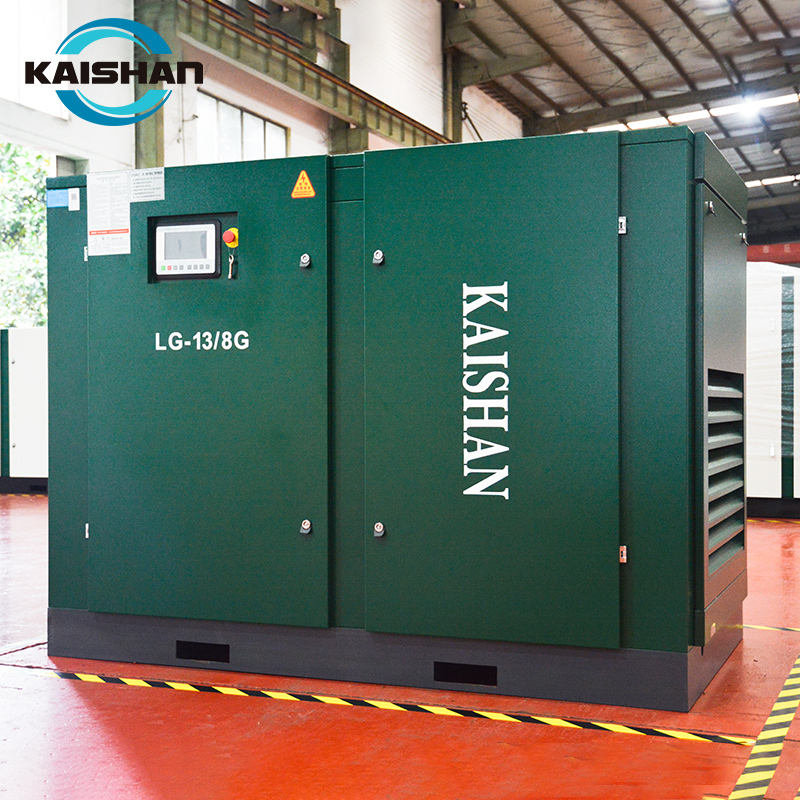 Factory direct sales kaishan 15kw oil less LG screw air compressor low noise machine