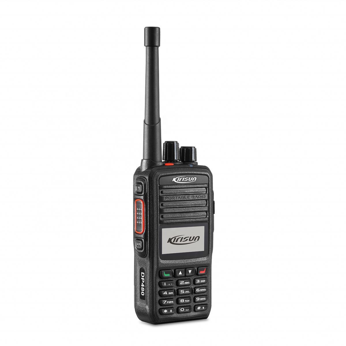 DMR Portable Radio Kirisun DP480 DP485 walkie talkie hand-held Walkie Talkie for Business 100 mile walkie talkie