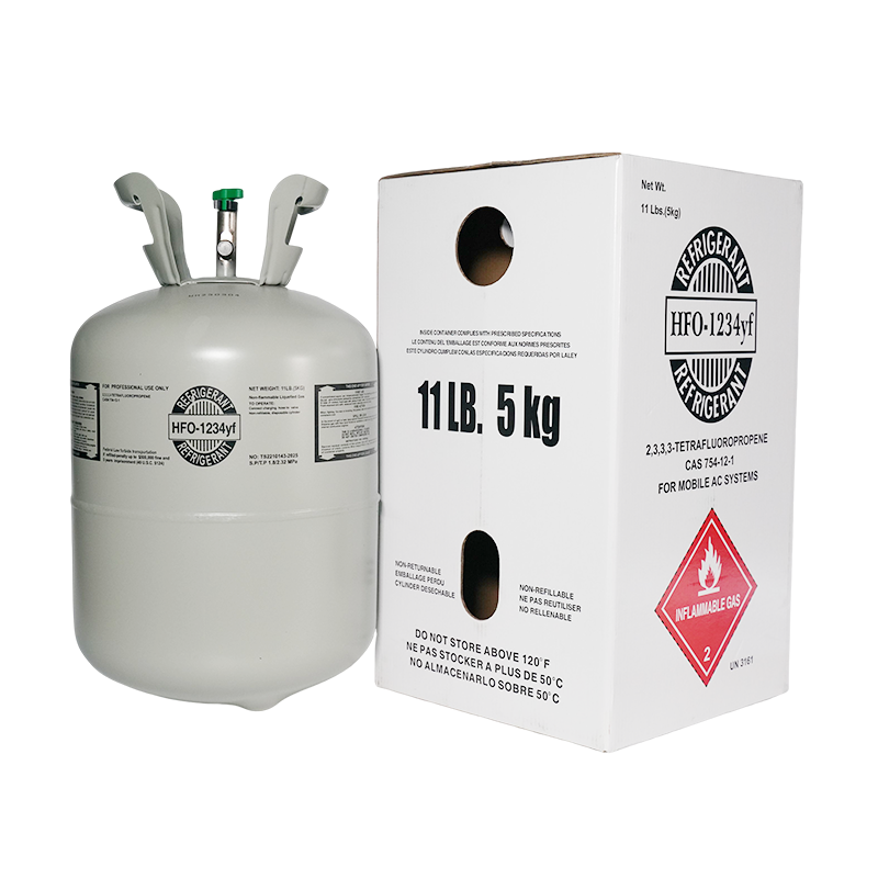 Factory direct sale Eco-friendly  High purity Refrigerant Gas R1234yf  and R1234YF Refrigerant Supplier