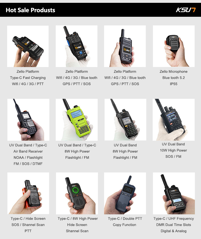 KSUN X40plus 10W High Power Wireless Intercom Easy Pairing Decoding Long Range Two Way Radio Comunicador Walkie Talkie