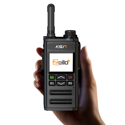 KSUN New ZL35 sim card poc radio walkie-talkie GPS mobile phone 4g lte global zello radio walkie talkie