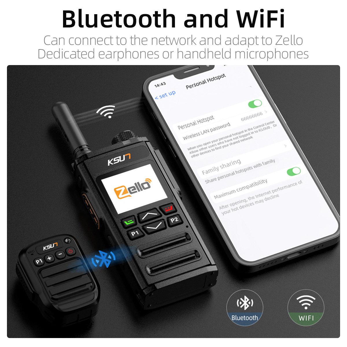 KSUN New ZL35 sim card poc radio walkie-talkie GPS mobile phone 4g lte global zello radio walkie talkie