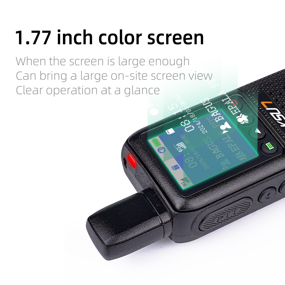 KSUN CT1plus 4g Lte 3g Gsm Poc Global Platform Network Two Way Radio 200km 1000km Long Range Walkie Talkie