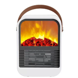 Mini Electric Fireplace 2 Heating Modes Electric Space