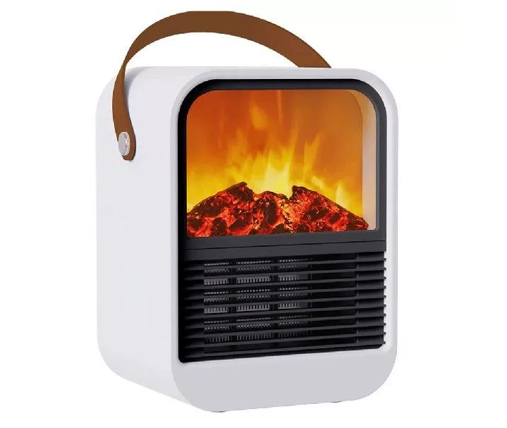 Mini Electric Fireplace 2 Heating Modes Electric Space