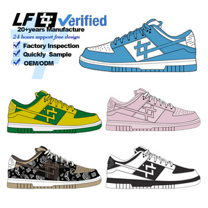 Customize Logo Men Blank Zapatos De Hombre Manufacturer Basketball Custom Sb Low High Cut Casual Leather Sneakers Custom Shoes