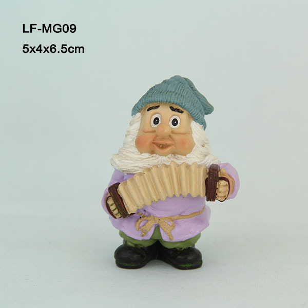 Custom Resin Statue of Seven Dwarfs Inflatable Garden Gnome Figurine Creative Christmas Art Crafts