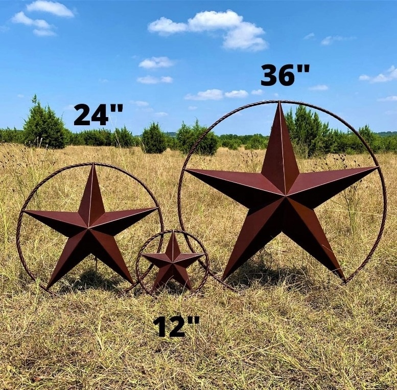 Farmhouse Star Wall Art Metal Texas Star Barn Star Wall Art Decor