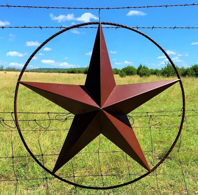 Farmhouse Star Wall Art Metal Texas Star Barn Star Wall Art Decor