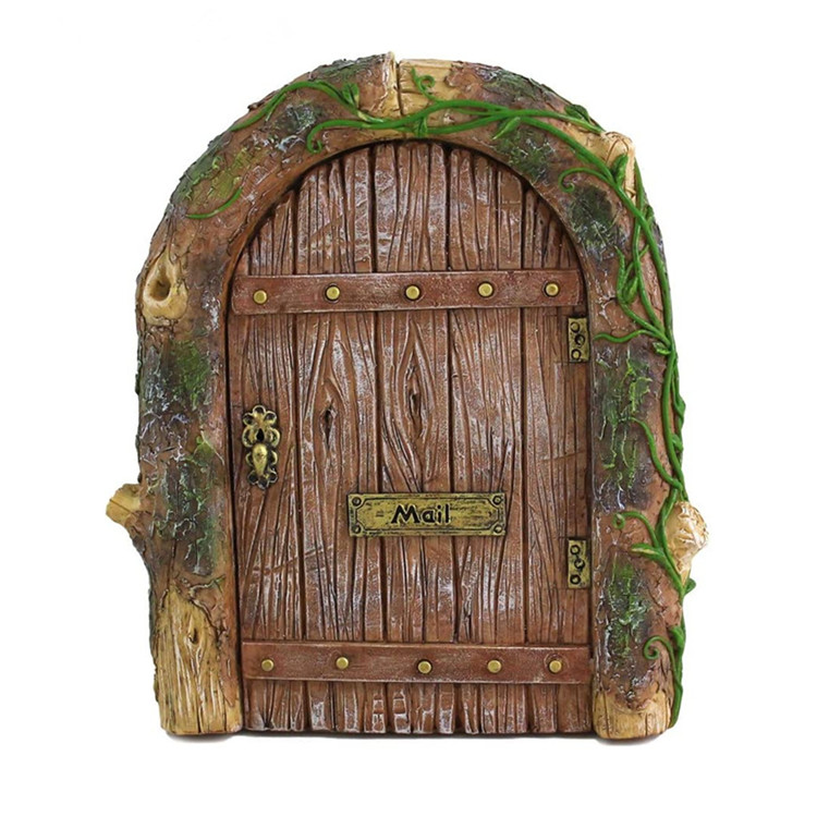 Fairy Doors For Trees Outdoor Miniature Fairy Garden Mystical Gnome Home Door