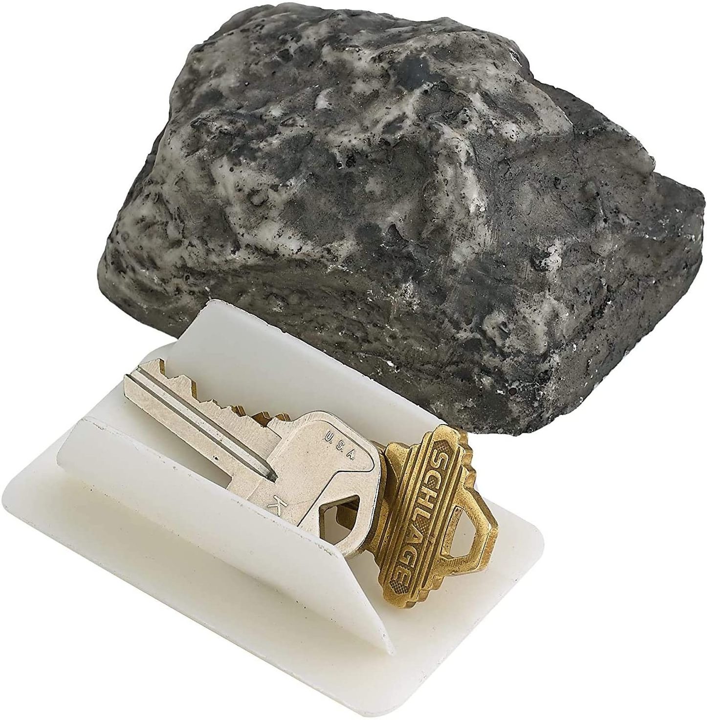 Custom Hide-a-Spare-Key Rock Like Real Hidden Key Stone for  Outdoor Garden