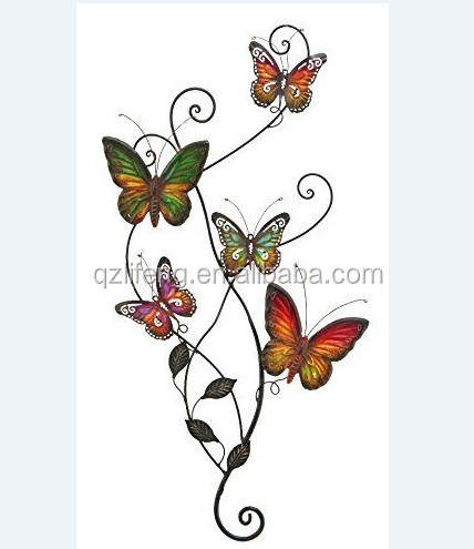 outdoor metal butterfly wall hanging decoration