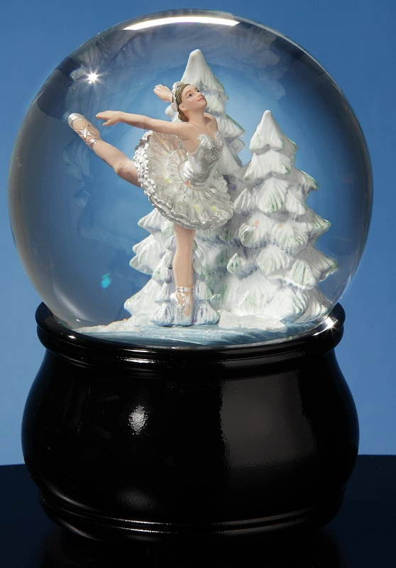 OEM Handmade Wholesale Water Balls Ballerina Snow Globe Polyresin Souvenir Gift Dancing Couple Snow Globe