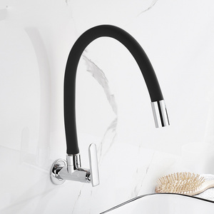 New design brass body colorful pull out flexible hose cold water kitchen sink faucet