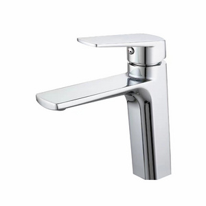 Single Handle Single hole Bathroom Basin Faucet Hot and Cold Water Mixer Faucet For Bathroom