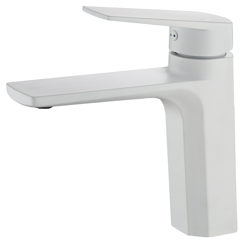 Single Handle Single hole Bathroom Basin Faucet Hot and Cold Water Mixer Faucet For Bathroom