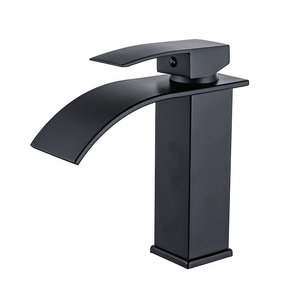 High Quality Stainless Steel Bathroom Tap Luxury Home Waterfall Basin Faucet