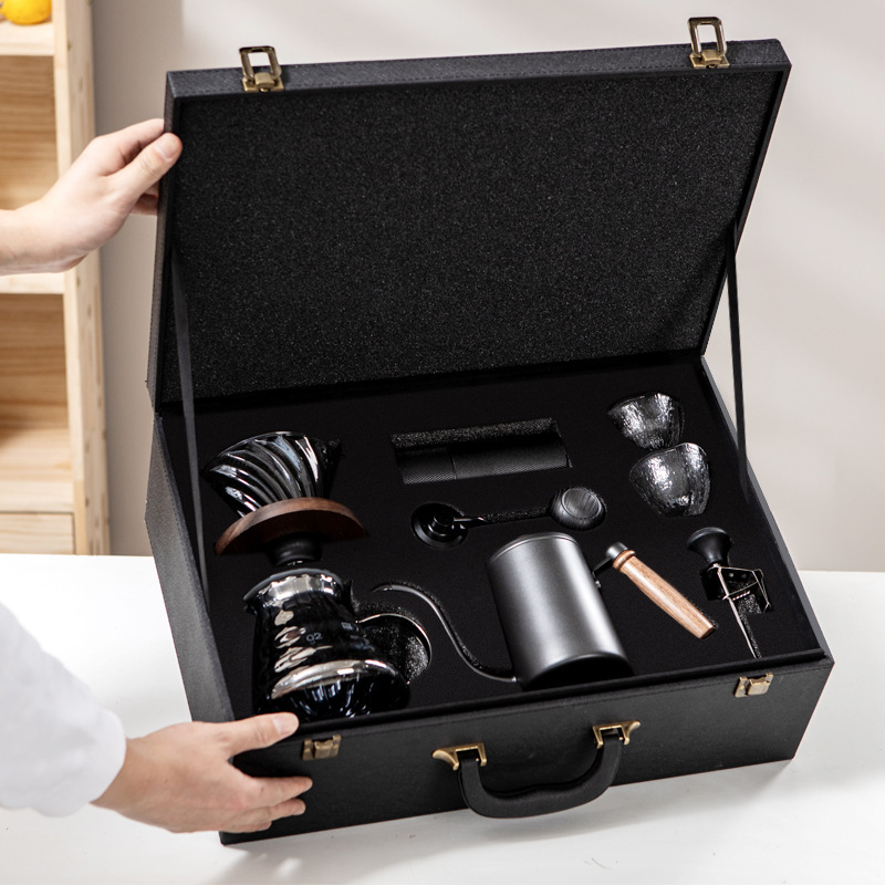 Professional gift package outdoor promotional upgrade camping outdoor travel  coffee travel set