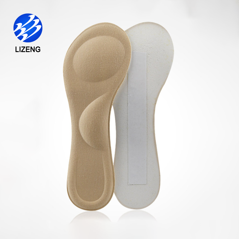 Lizeng Self Adhesive 3/4 Length Thin Shoes Insoles For High Heels And Sandals