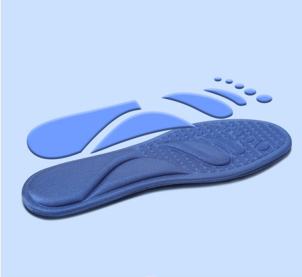 Shock Absorb 4d Cloud Technology Super Soft Running Sports Insole