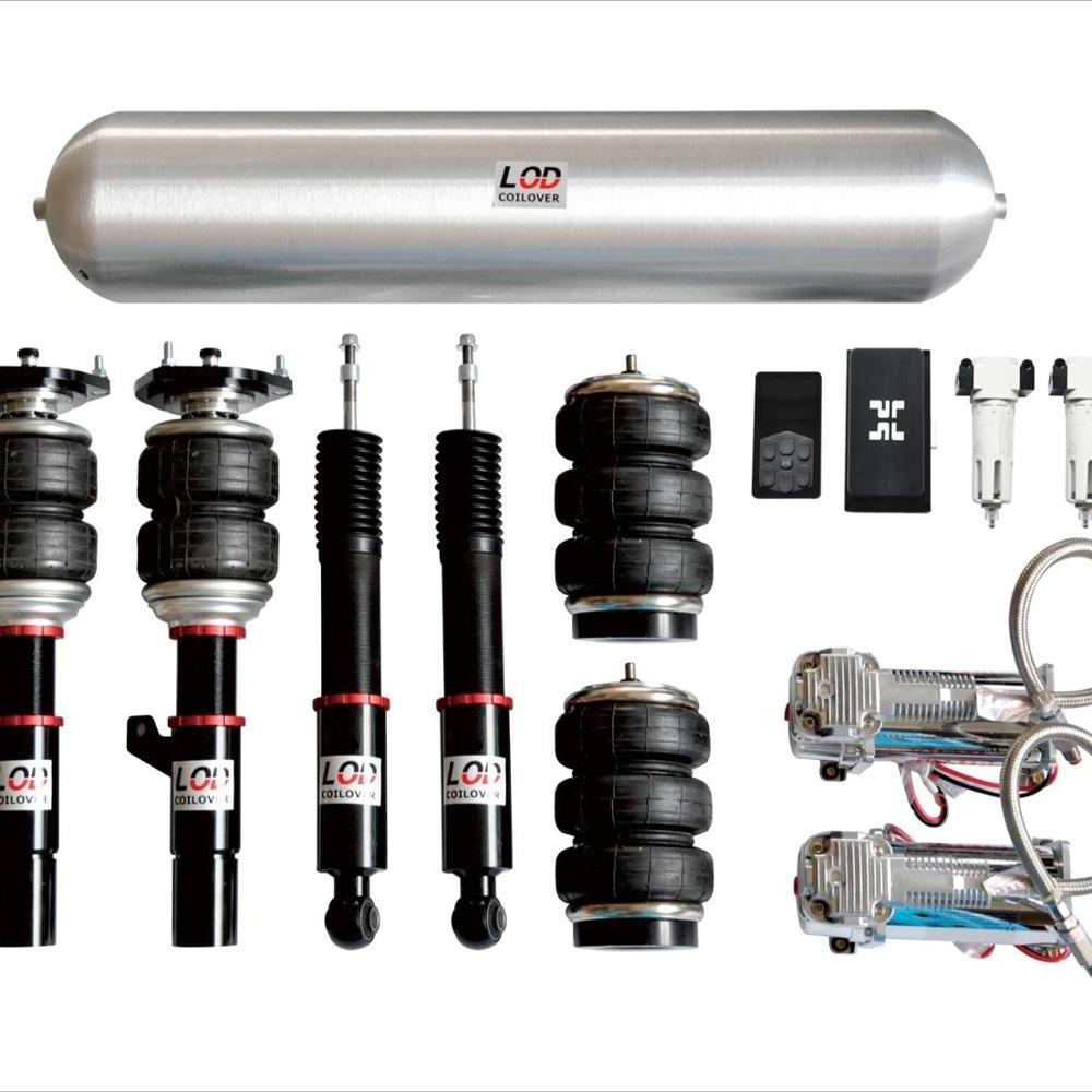 Height and damper adjustable  air suspension coilover kit w204