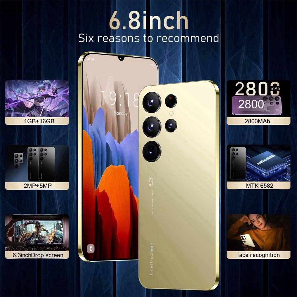 2024wholesale S9+ s10 Original phones mobile android s24 s21 ultra celulares unlocked s22 ultra smartphone for s23 ultra