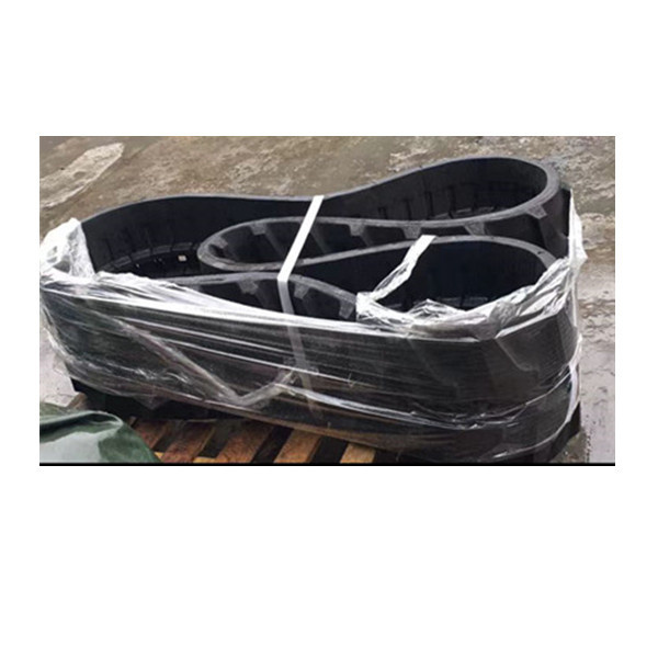 Factory sale 450X83.5WX74 rubber track belt for excavator kubota harvester rubber track small rubber track